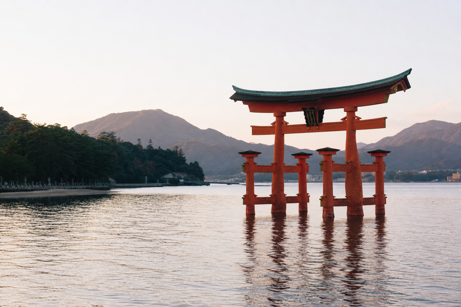 Hiroshima and Miyajima travel scene