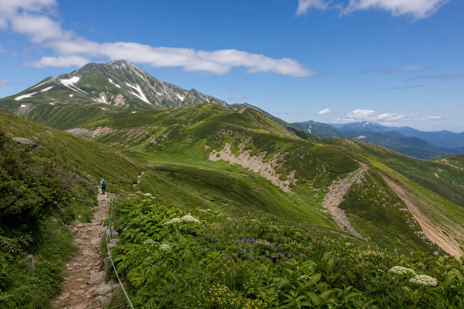 Hokkaido travel scene