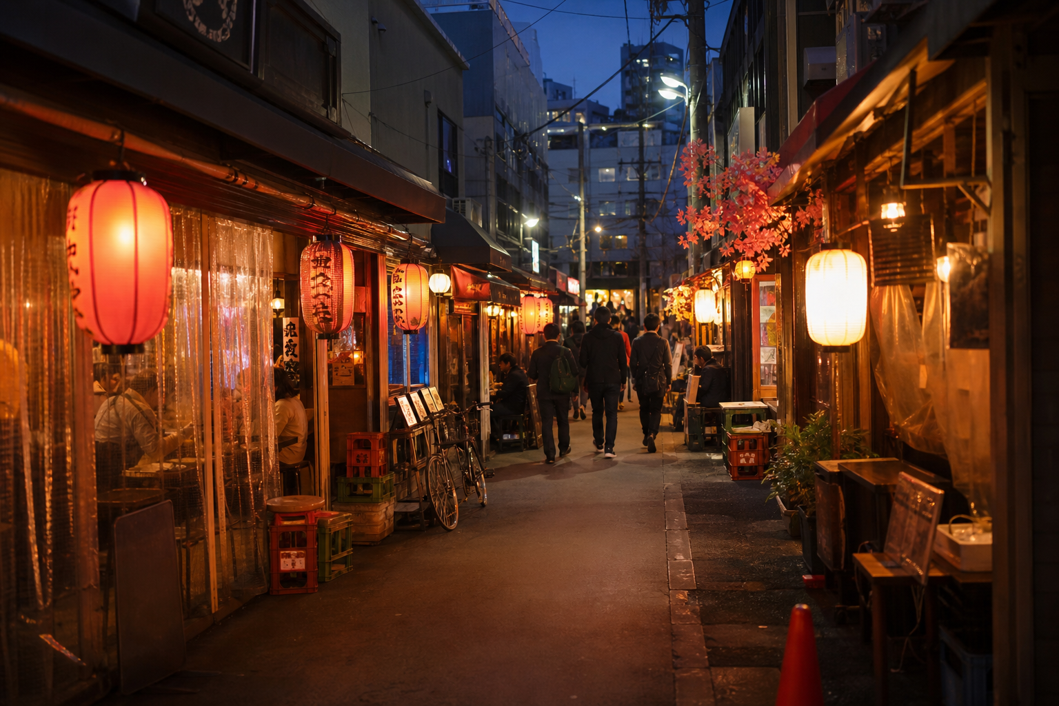 Osaka travel scene