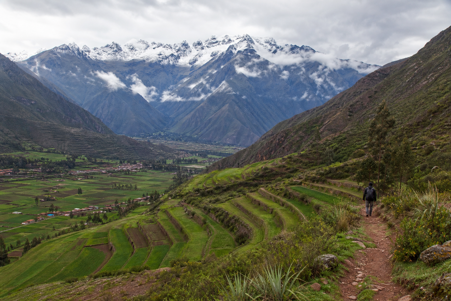 Sacred Valley travel scene