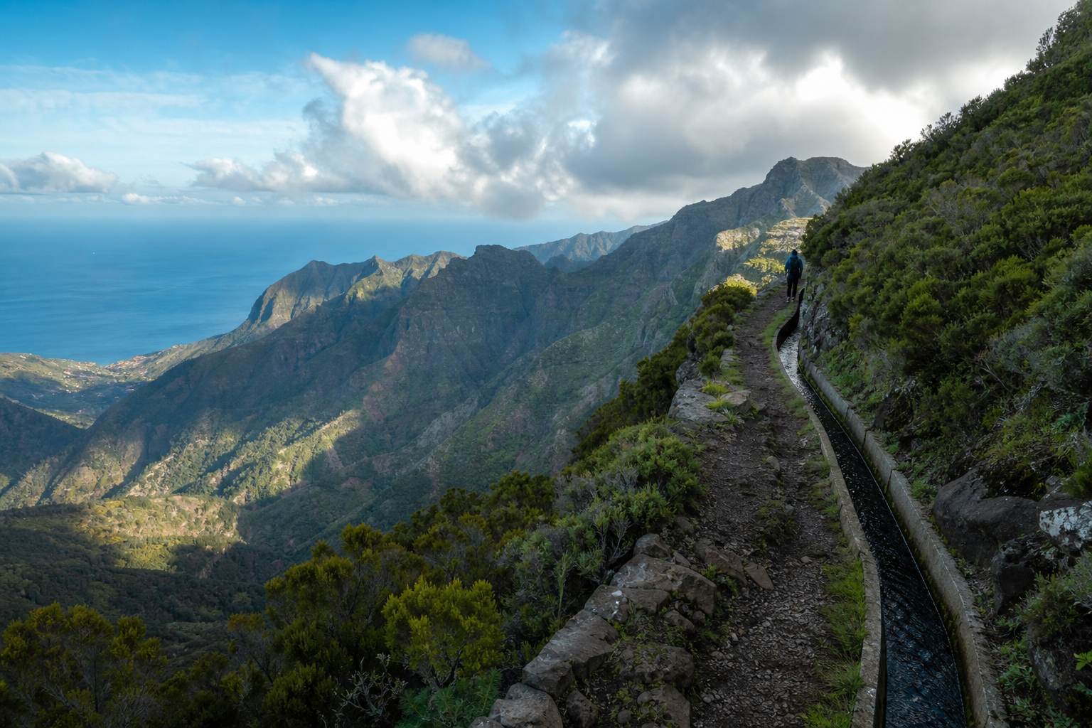 Madeira travel scene