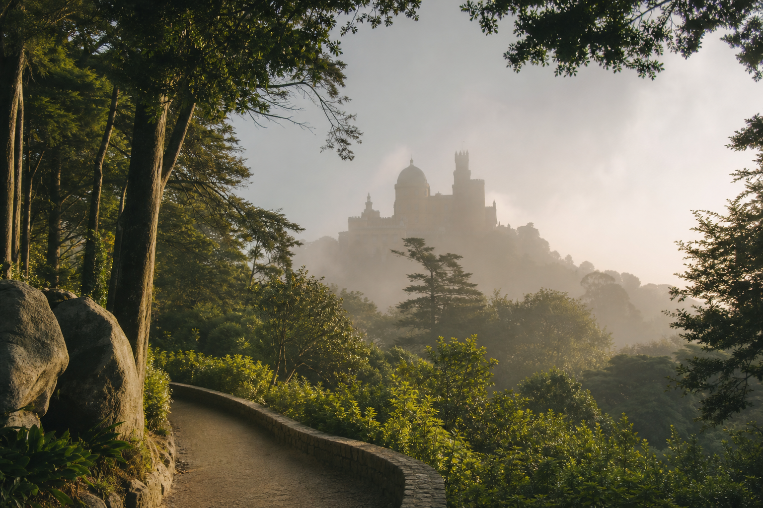 Sintra travel scene